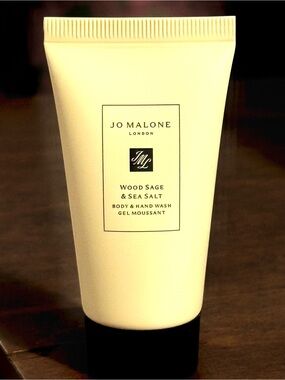 Jo Malone Cream & Black Wood Sage & Sea Salt Hand & Body Washu 30ml
